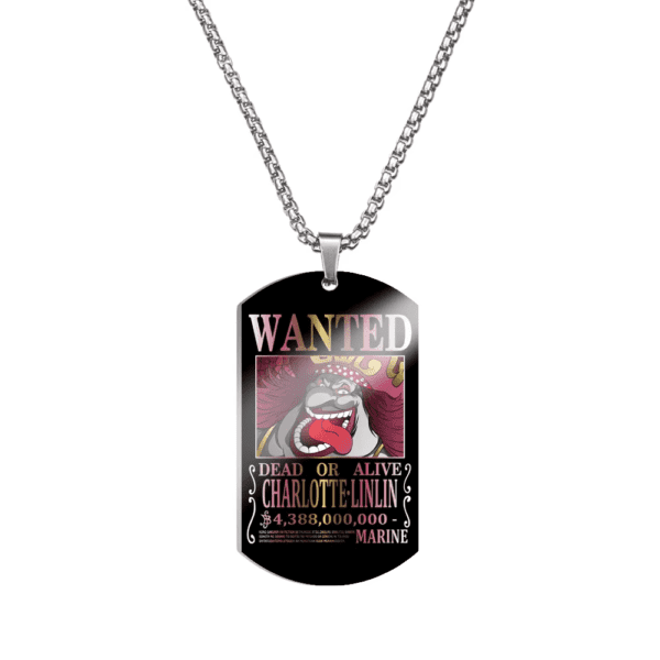 One Piece Stainless Steel Dog Tag Necklace – Luffy’s 3 Billion Bounty - Image 37