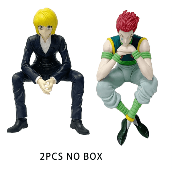 14Cm Hunter×Hunter Anime Figure Phantom Troupe Hisoka Action Figure Noodle Stopper Room Decoration Noodle Stopper PVC Model Toys - Image 8