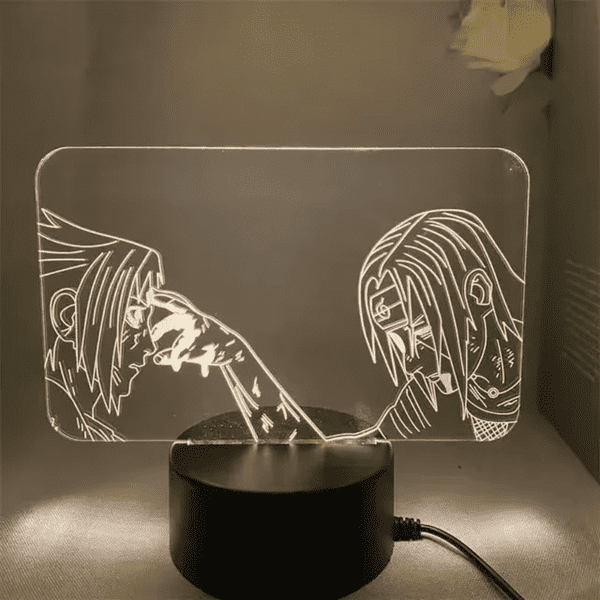 Naruto 3D LED Night Light – Uchiha Itachi, Madara, Obito, Minato, Gaara Anime Lamp - Image 31