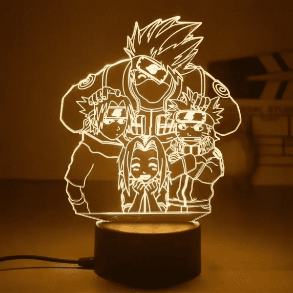 Naruto 3D LED Night Light – Uchiha Itachi, Madara, Obito, Minato, Gaara Anime Lamp - Image 27