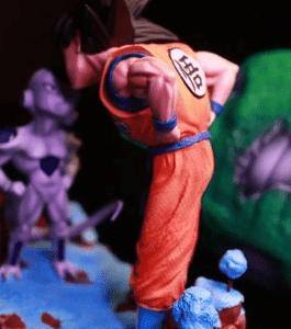 13Cm/5.1In Anime Dragon Ball Z Figure Goku Vs Frieza Figure Goku Figure PVC Frieza Collectible Model Toys Gifts