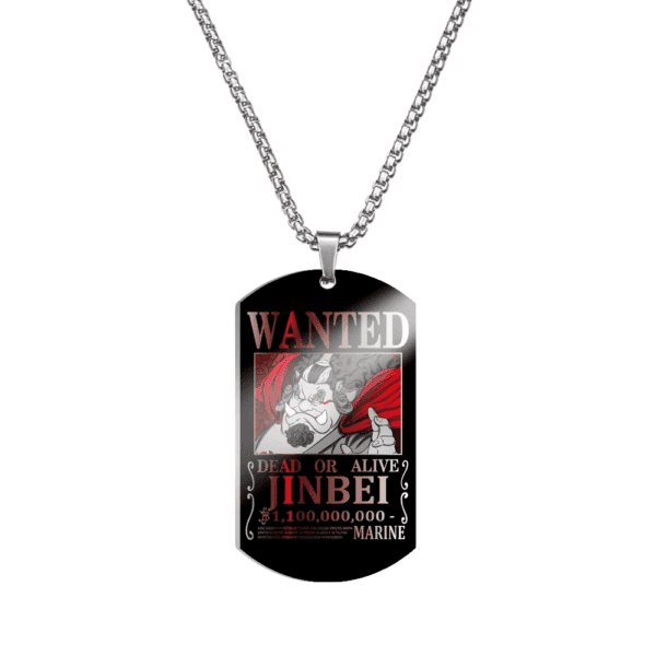 One Piece Stainless Steel Dog Tag Necklace – Luffy’s 3 Billion Bounty - Image 32