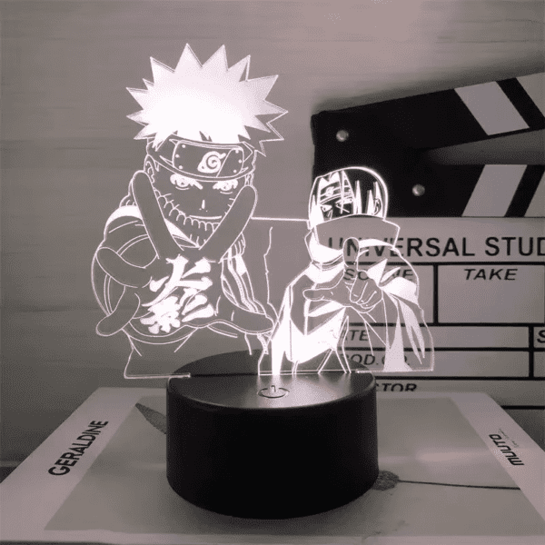 Naruto 3D LED Night Light – Uchiha Itachi, Madara, Obito, Minato, Gaara Anime Lamp - Image 33