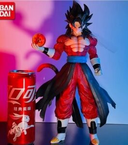 29Cm Anime Dragon Ball Gogeta Ssj4 Figure Super Saiyan 4 Son Goku Vegeta Figurine PVC Action Figures Model Toy for Children Gift