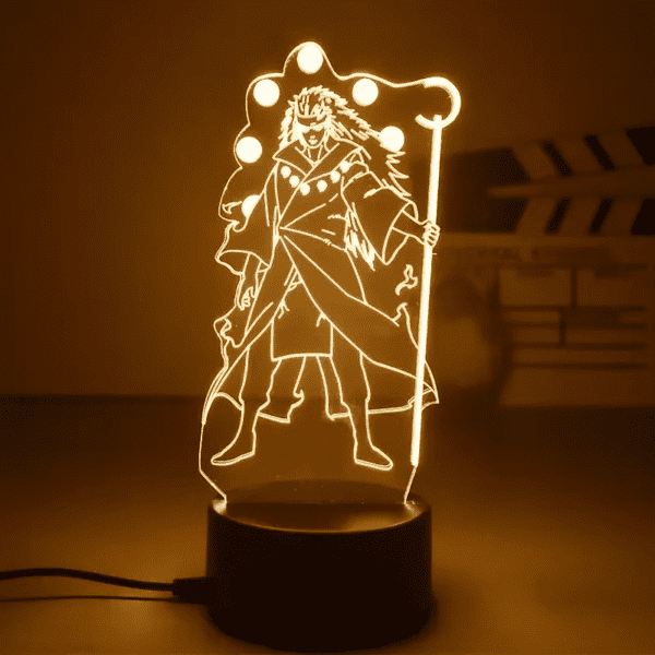 Naruto 3D LED Night Light – Uchiha Itachi, Madara, Obito, Minato, Gaara Anime Lamp - Image 22