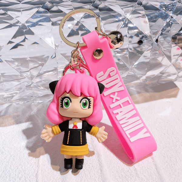 SPY×FAMILY Anime Keychain – Kawaii Anya Forger & Yor Keyring Accessories - Image 8