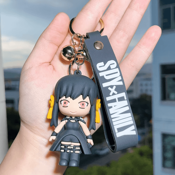 SPY×FAMILY Anime Keychain – Kawaii Anya Forger & Yor Keyring Accessories - Image 10