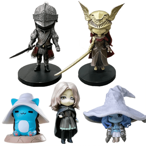 Elden Ring Ranni & Malenia Mini Action Figures – Collectible PVC Dolls - Image 13