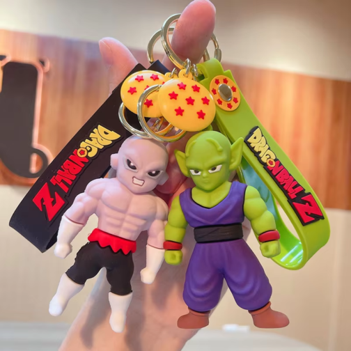 Anime Dragon Ball Keychain – PVC Action Figure Key Ring for Men & Women - Image 6