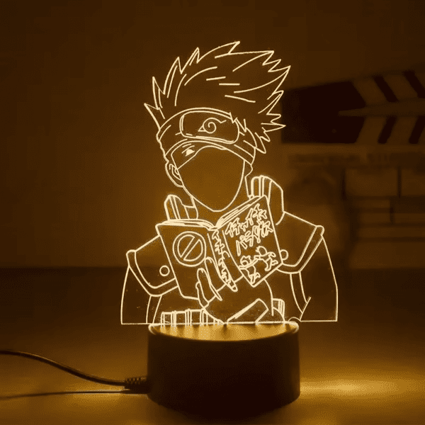 Naruto 3D LED Night Light – Uchiha Itachi, Madara, Obito, Minato, Gaara Anime Lamp - Image 23