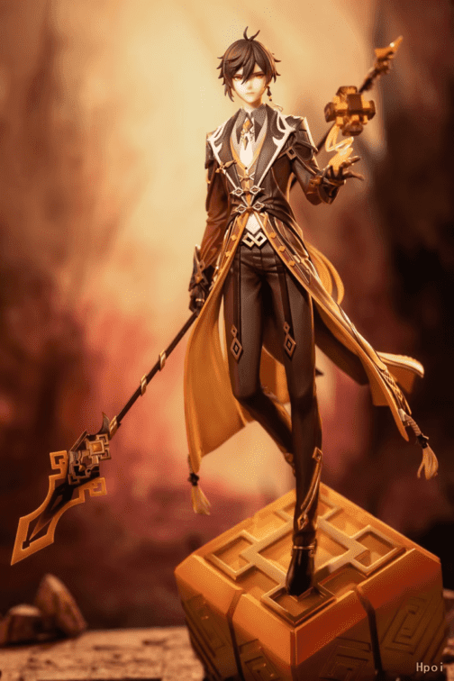 Genshin Impact Zhongli 28cm Anime Figure – Collector’s Edition