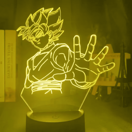 Dragon Ball Z 3D LED Night Light – Super Saiyan Goku & Vegeta Anime Lamp - Image 18