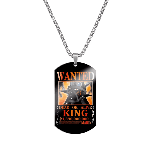 One Piece Stainless Steel Dog Tag Necklace – Luffy’s 3 Billion Bounty - Image 27