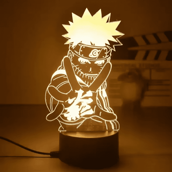 Naruto 3D LED Night Light – Uchiha Itachi, Madara, Obito, Minato, Gaara Anime Lamp