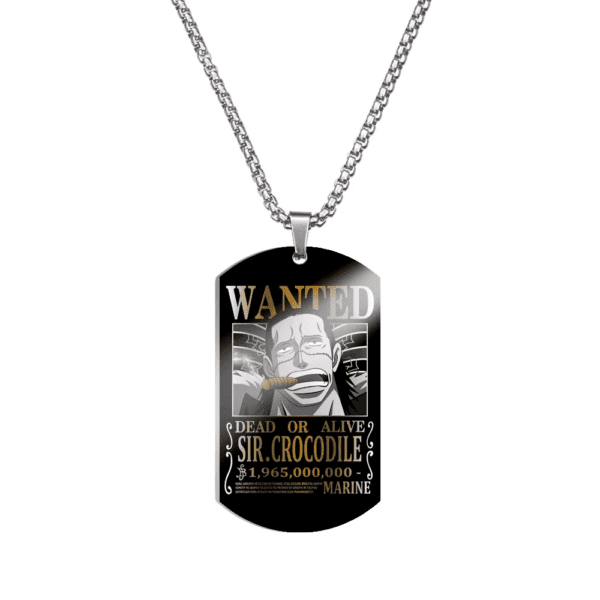 One Piece Stainless Steel Dog Tag Necklace – Luffy’s 3 Billion Bounty - Image 39