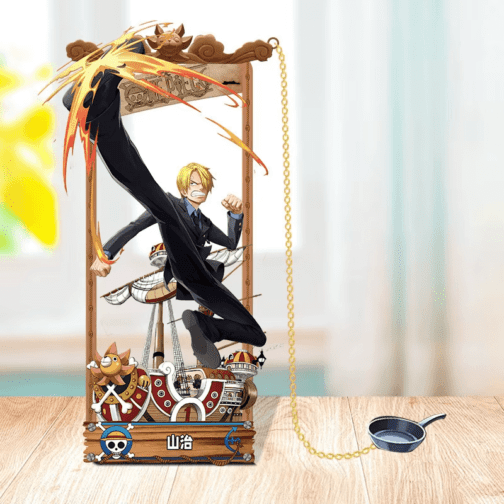 Anime One Piece Luffy Metal Bookmarks Action Figures Cartoon Zoro Ace Book Marks Collection Card Toys Children Adult Man Gifts - Image 3