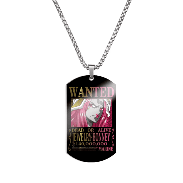 One Piece Stainless Steel Dog Tag Necklace – Luffy’s 3 Billion Bounty - Image 24