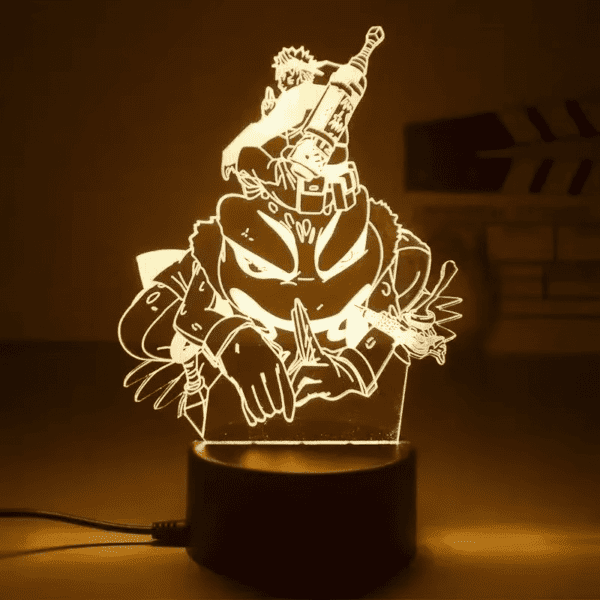 Naruto 3D LED Night Light – Uchiha Itachi, Madara, Obito, Minato, Gaara Anime Lamp - Image 12