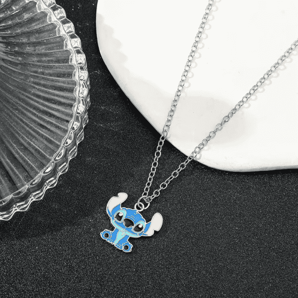 Disney Stitch Cartoon Pendant Necklace for Girls, Kawaii Anime Accessories, Lilo & Stitch, Decoration Toy, Birthday Gifts - Image 5