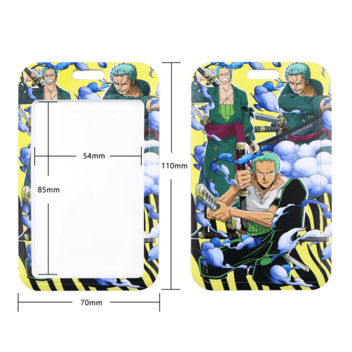 One Piece Card Holder with Lanyard – Anime Protective Badge Cover for ID, Credit Cards & More - Image 4