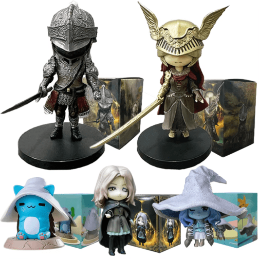 Elden Ring Ranni & Malenia Mini Action Figures – Collectible PVC Dolls - Image 12