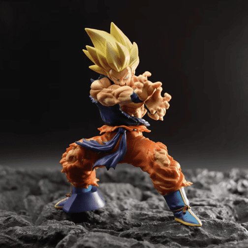 Dragon Ball Z Son Goku Battle Damage Shockwave PVC Action Figure - Image 2