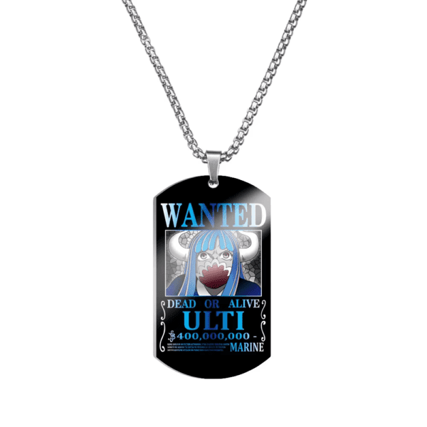 One Piece Stainless Steel Dog Tag Necklace – Luffy’s 3 Billion Bounty - Image 23