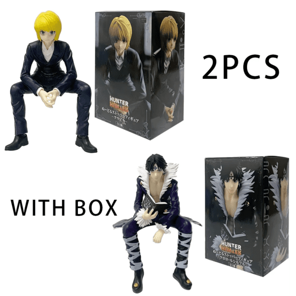 14Cm Hunter×Hunter Anime Figure Phantom Troupe Hisoka Action Figure Noodle Stopper Room Decoration Noodle Stopper PVC Model Toys - Image 21