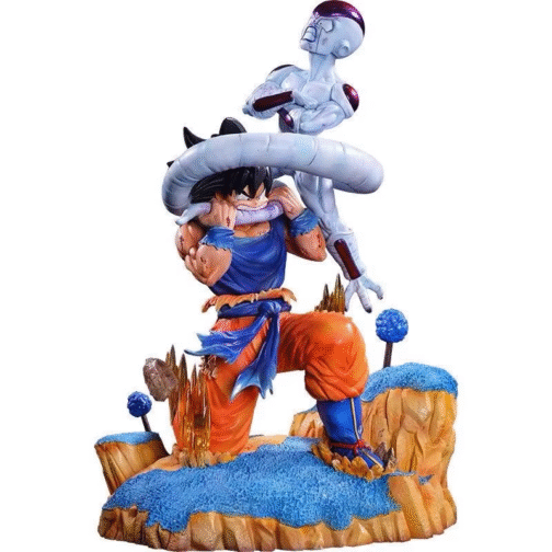 Dragon Ball Z Goku vs. Frieza Battle Figure – 25cm Anime PVC Action Model Toy