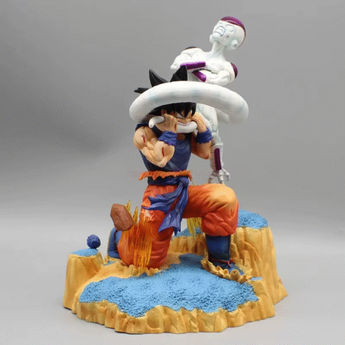 Dragon Ball Z Goku vs. Frieza Battle Figure – 25cm Anime PVC Action Model Toy - Image 3