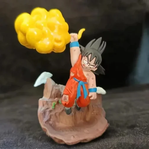 9cm Dragon Ball Z Goku Evil Containment Wave PVC Figure – Super Saiyan Anime Statue Model (Collectible Gift) - Image 4