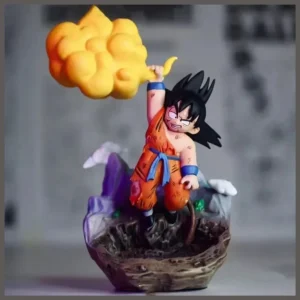 9cm Dragon Ball Z Goku Evil Containment Wave PVC Figure – Super Saiyan Anime Statue Model (Collectible Gift)