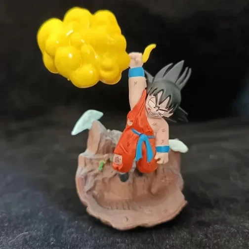 9cm Dragon Ball Z Goku Evil Containment Wave PVC Figure – Super Saiyan Anime Statue Model (Collectible Gift) - Image 3